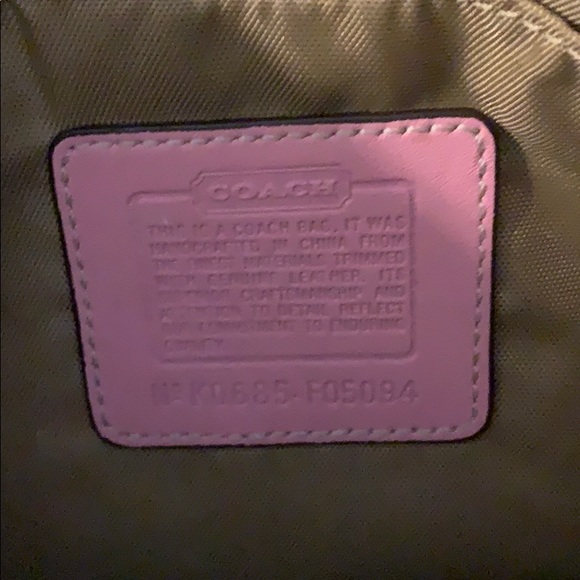 Coach toiletry/cosmetic bag - Picture 7 of 8